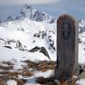 Border Post and Monte Viso